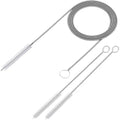 Peria Magică™ de curatare, otel inoxidabil, 152cm, perii din nailon, pentru drenaj frigider si masina