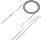 Peria Magică™ de curatare, otel inoxidabil, 152cm, perii din nailon, pentru drenaj frigider si masina